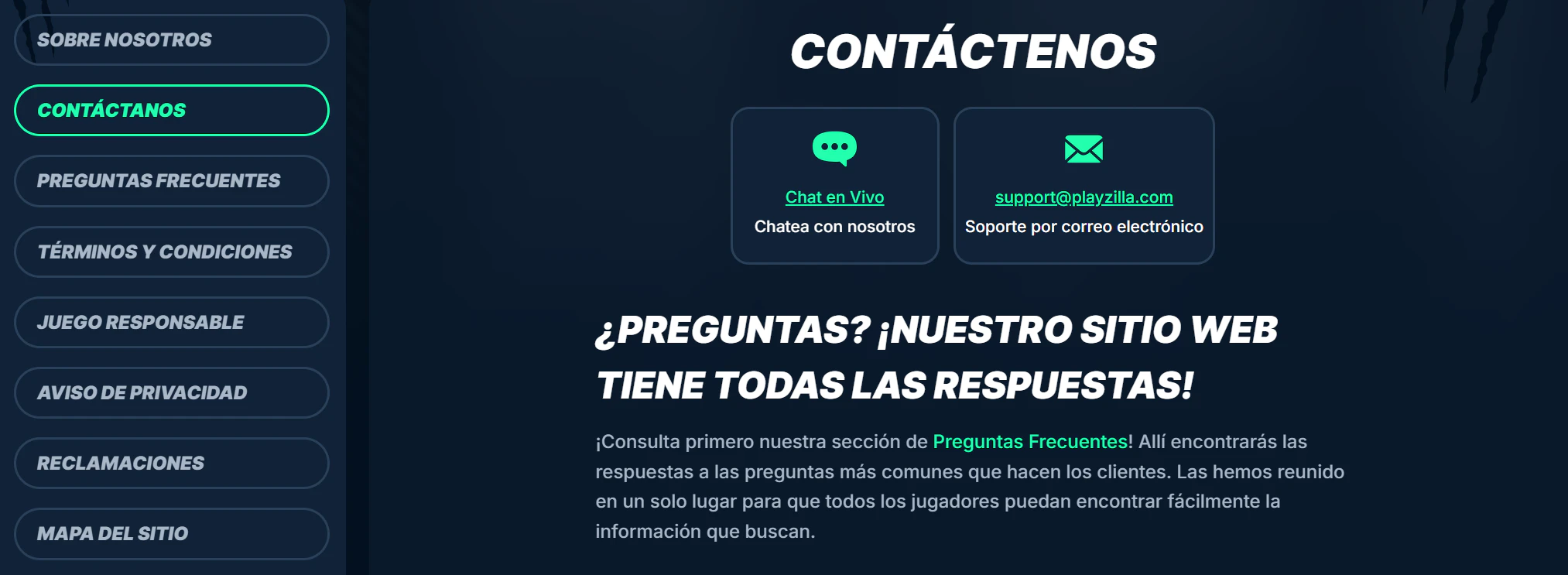 Atención al cliente: canales y horarios
